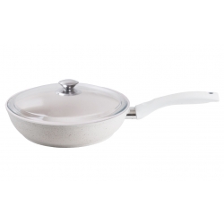 Сковорода 240/60мм  с242ас БЕЛАЯ /г.Кукмор/